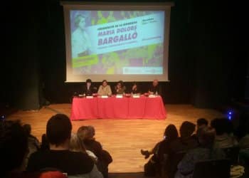 Imatge de la presentació de la biografia de Maria Dolors Bargalló