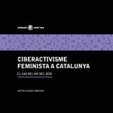 Coberta de l'estudi Ciberactivisme feminista a Catalunya